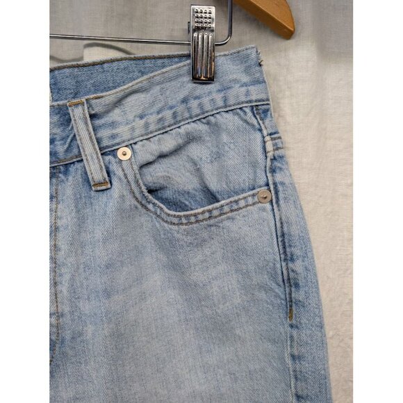 Madewell Womens The Perfect Summer Jean Size 29 Light Wash Distressed J4 - Picture 3 of 10